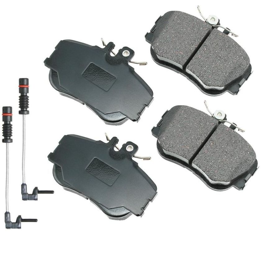 Akebono EUR645 Akebono EURO Ultra Premium Ceramic Disc Brake Pad Kit