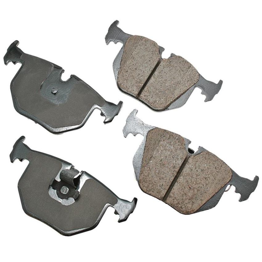 Akebono EUR683 Akebono EURO Ultra Premium Ceramic Disc Brake Pad Kit
