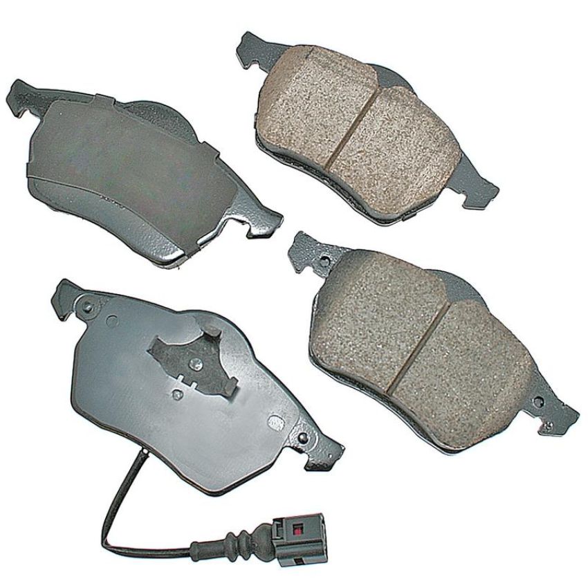 Akebono EUR687 Akebono EURO Ultra Premium Ceramic Disc Brake Pad Kit