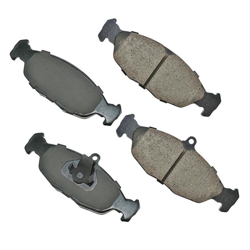 Akebono EUR688A Akebono EURO Ultra Premium Ceramic Disc Brake Pad Kit
