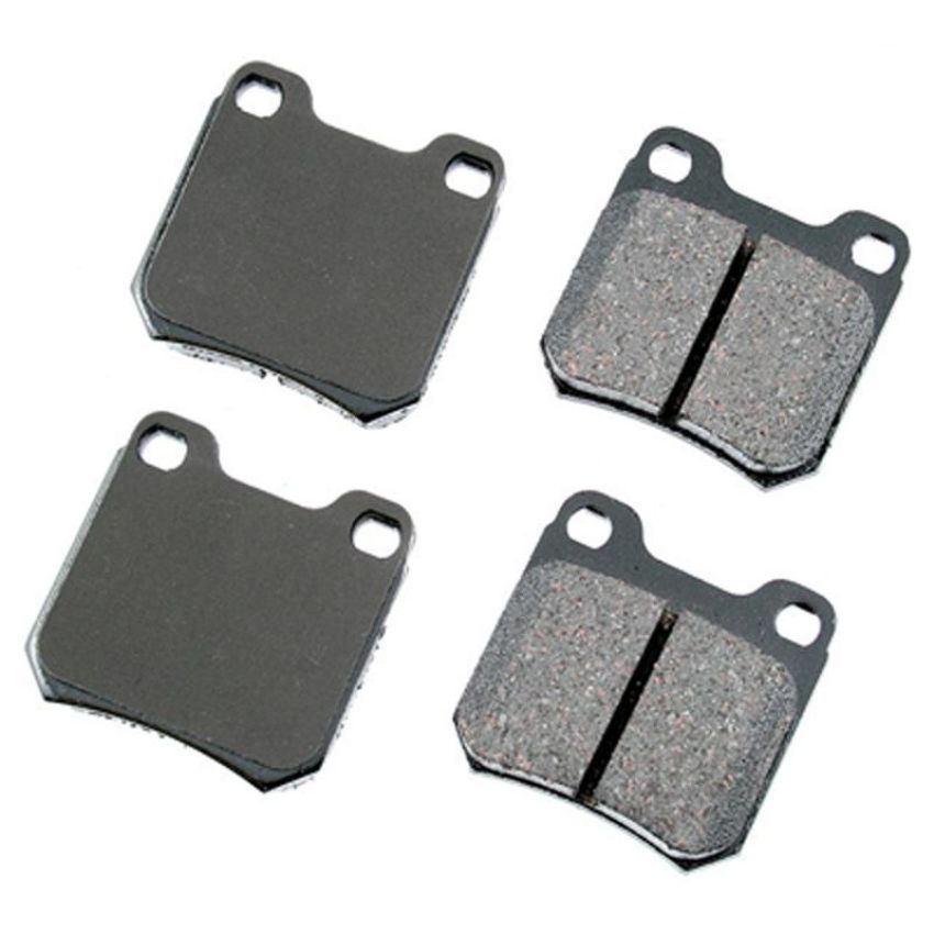 Akebono EUR709 Akebono EURO Ultra Premium Ceramic Disc Brake Pad Kit