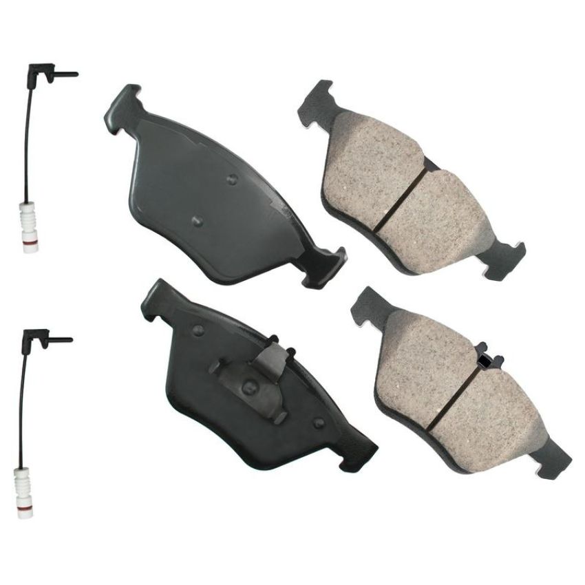 Akebono EUR710 Akebono EURO Ultra Premium Ceramic Disc Brake Pad Kit