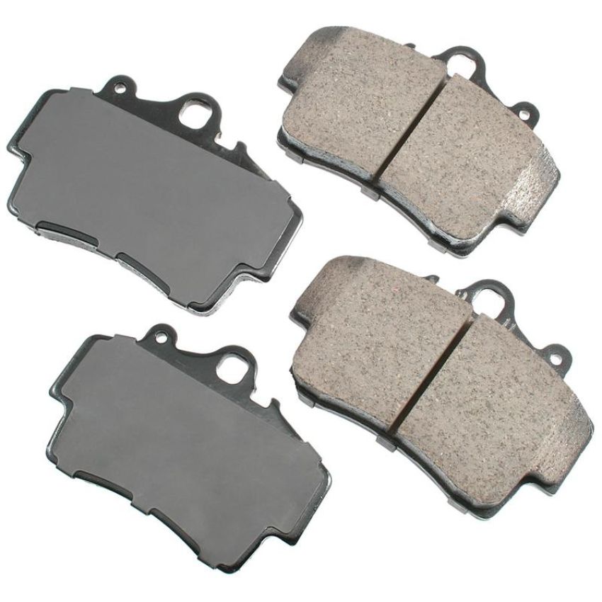 Akebono EUR737 Akebono EURO Ultra Premium Ceramic Disc Brake Pad Kit