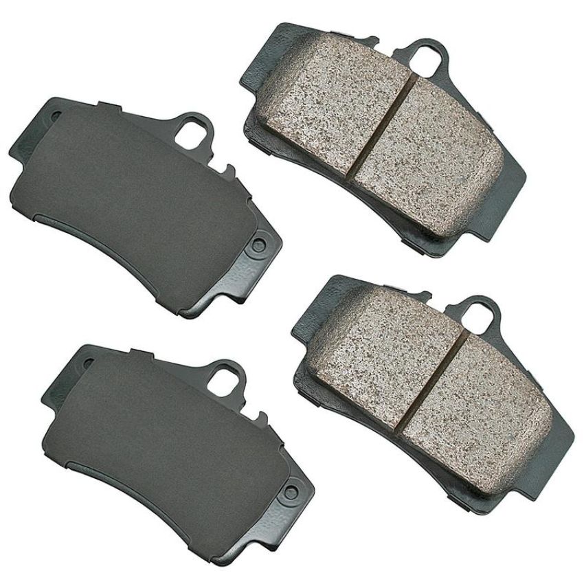 Akebono EUR738 Akebono EURO Ultra Premium Ceramic Disc Brake Pad Kit