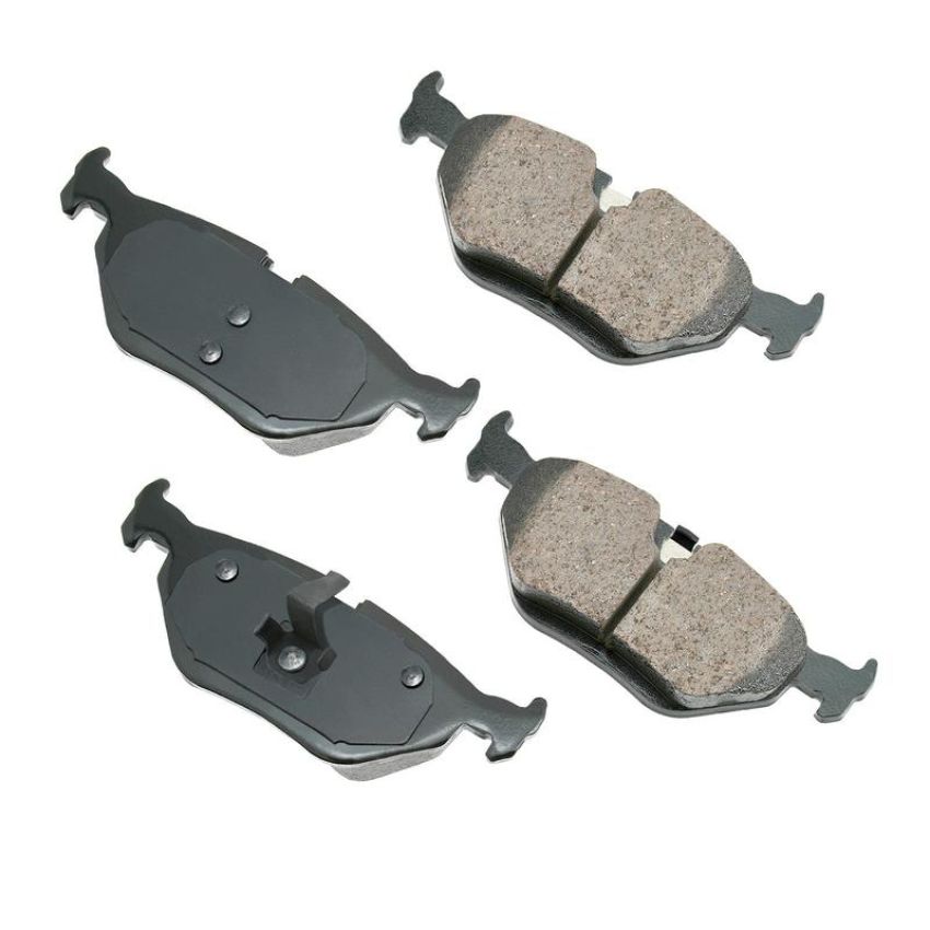 Akebono EUR763 Akebono EURO Ultra Premium Ceramic Disc Brake Pad Kit