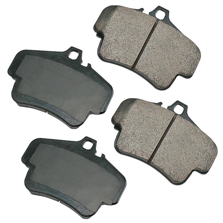 Akebono EUR776 Akebono EURO Ultra Premium Ceramic Disc Brake Pad Kit