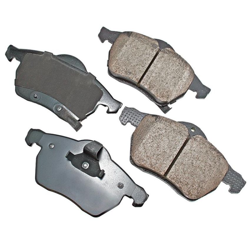 Akebono EUR819 Akebono EURO Ultra Premium Ceramic Disc Brake Pad Kit