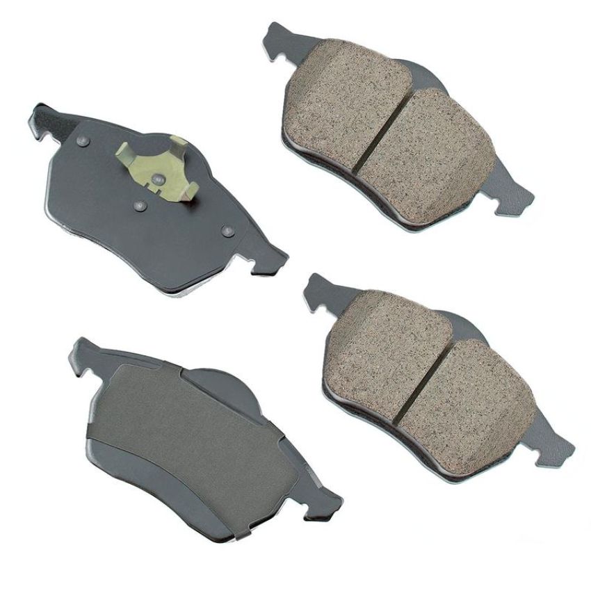 Akebono EUR836 Akebono EURO Ultra Premium Ceramic Disc Brake Pad Kit