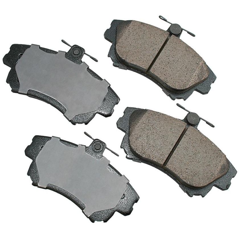 Akebono EUR837 Akebono EURO Ultra Premium Ceramic Disc Brake Pad Kit
