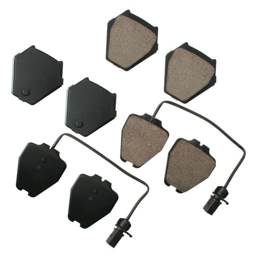 Akebono EUR839 Akebono EURO Ultra Premium Ceramic Disc Brake Pad Kit