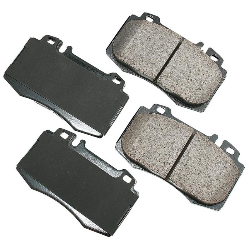 Akebono EUR847 Akebono EURO Ultra Premium Ceramic Disc Brake Pad Kit