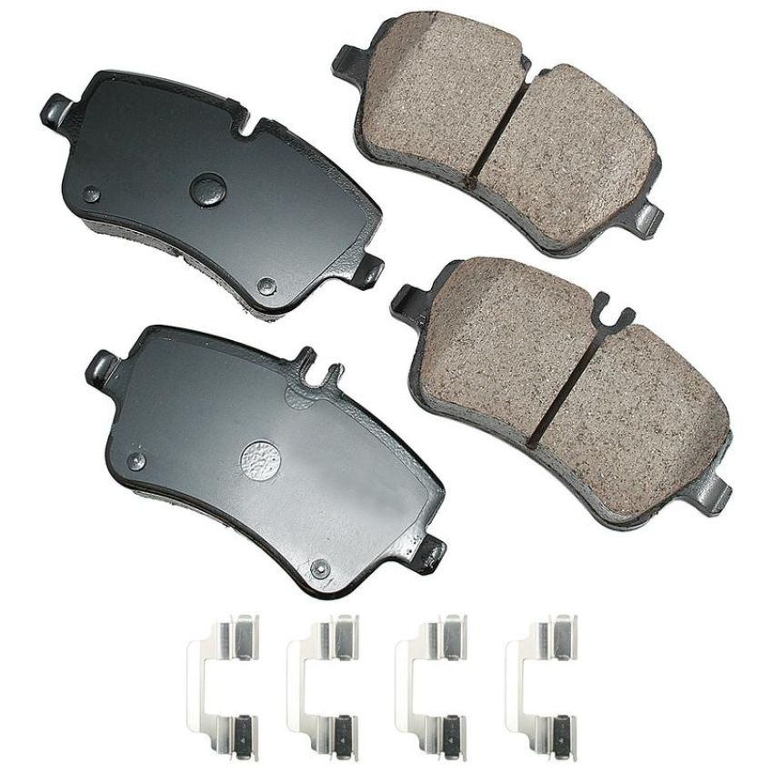 Akebono EUR872A Akebono EURO Ultra Premium Ceramic Disc Brake Pad Kit