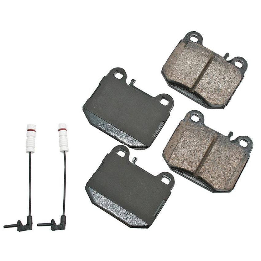 Akebono EUR874 Akebono EURO Ultra Premium Ceramic Disc Brake Pad Kit