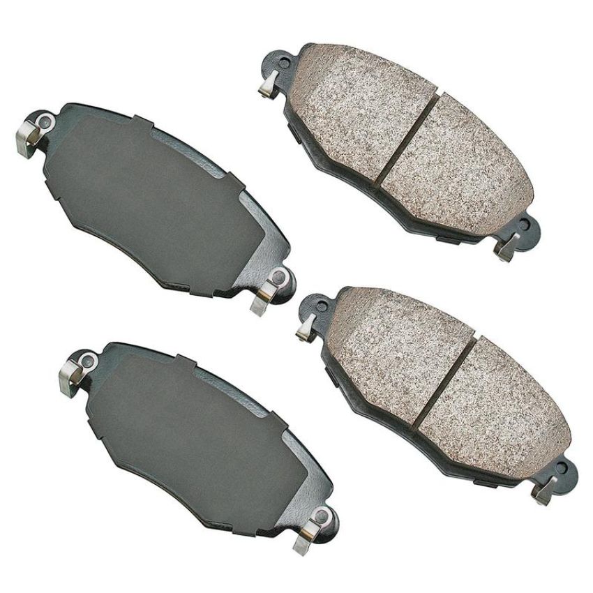 Akebono EUR910 Akebono EURO Ultra Premium Ceramic Disc Brake Pad Kit