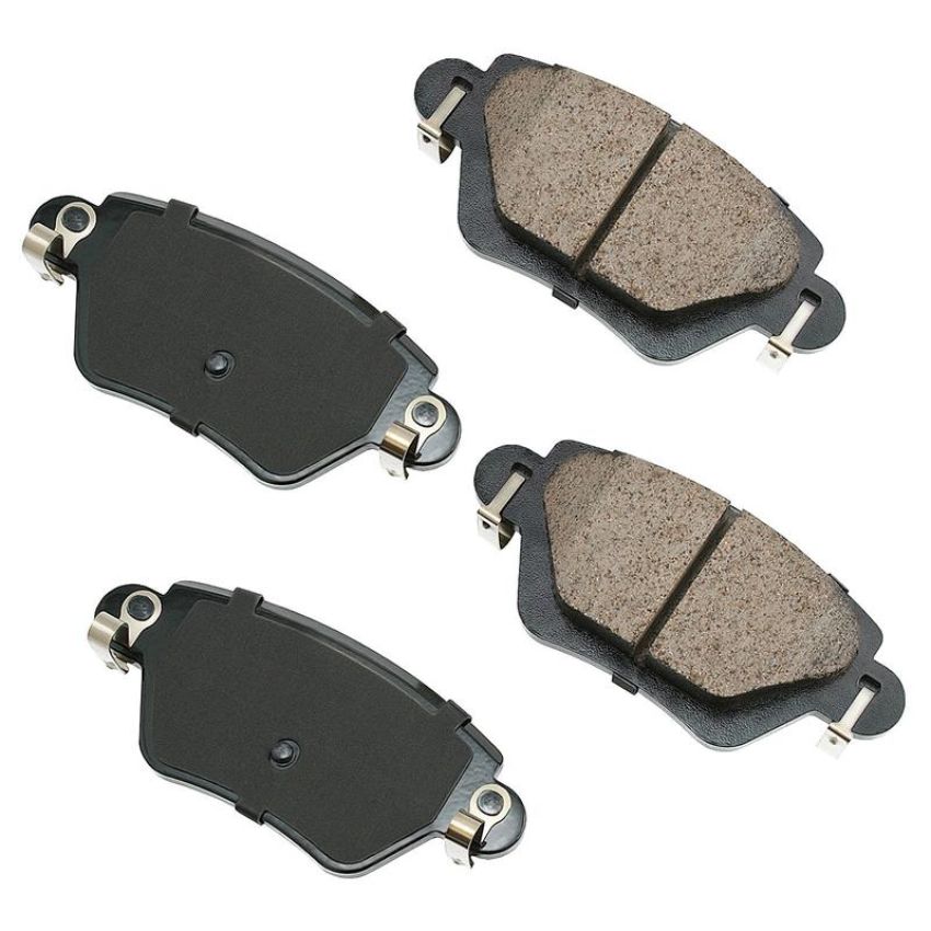 Akebono EUR911 Akebono EURO Ultra Premium Ceramic Disc Brake Pad Kit
