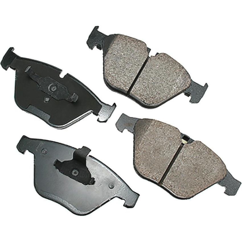 Akebono EUR918 Akebono EURO Ultra Premium Ceramic Disc Brake Pad Kit
