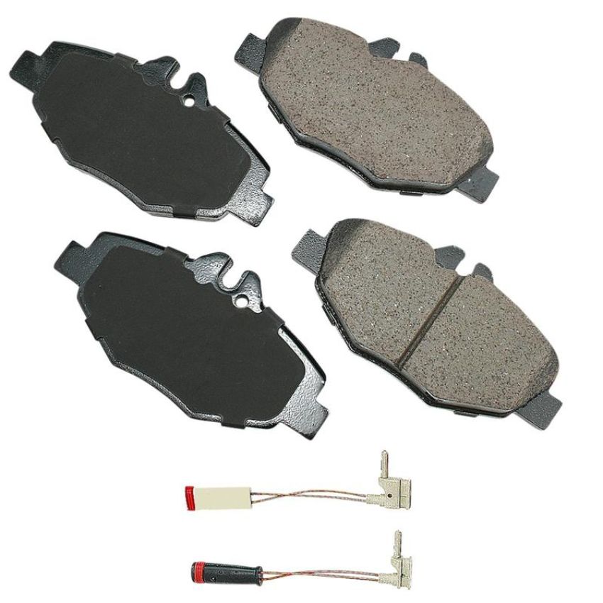 Akebono EUR987 Akebono EURO Ultra Premium Ceramic Disc Brake Pad Kit