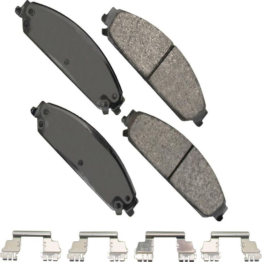 Akebono SDF1058 Akebono Severe Duty Ultra Premium Ceramic Disc Brake Pad Kit
