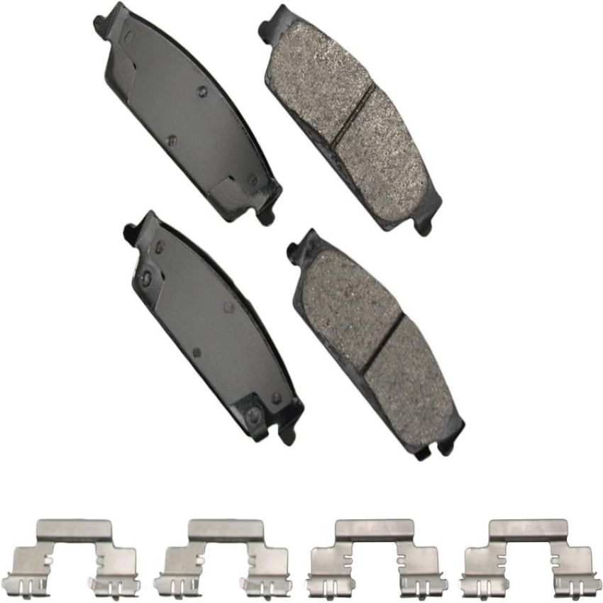 Akebono SDF1194 Akebono Severe Duty Ultra Premium Ceramic Disc Brake Pad Kit
