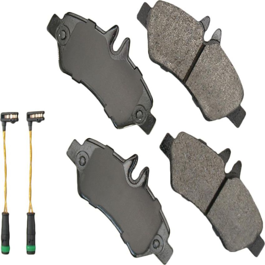 Akebono SDF1317 Akebono Severe Duty Ultra Premium Ceramic Disc Brake Pad Kit