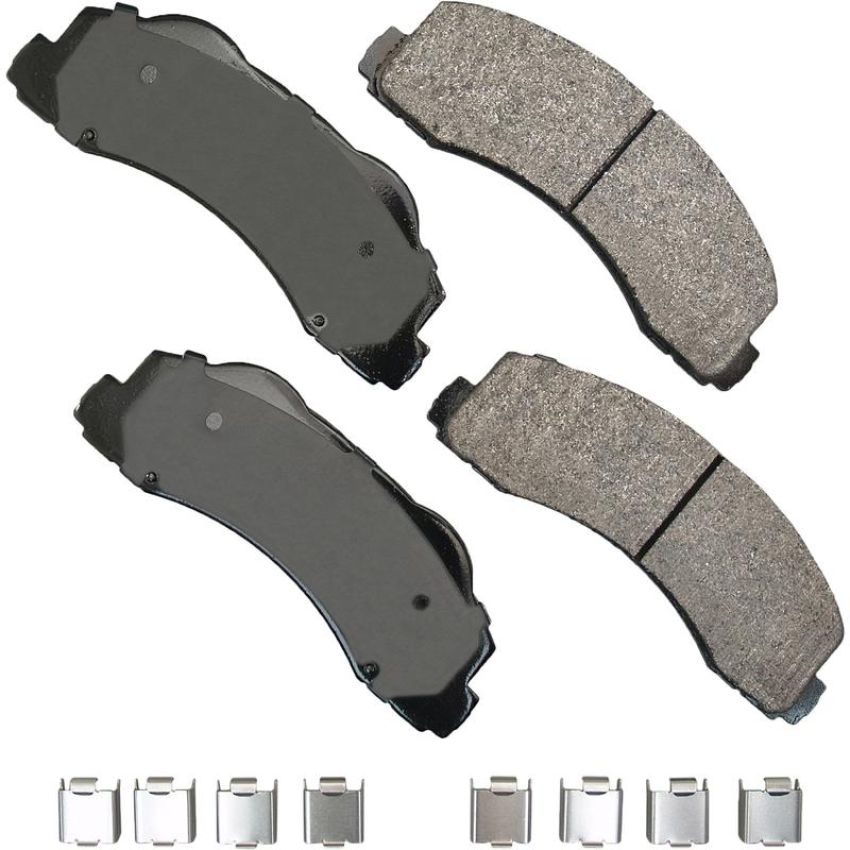 Akebono SDF1414 Akebono Severe Duty Ultra Premium Ceramic Disc Brake Pad Kit