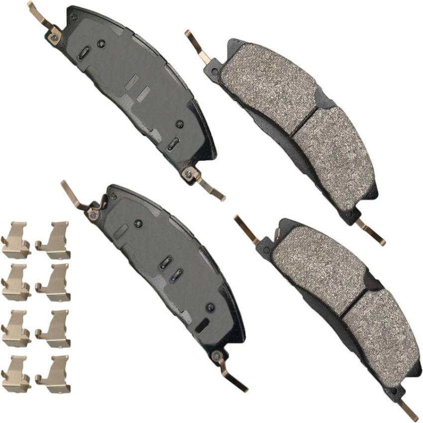 Akebono SDF1611A Akebono Severe Duty Ultra Premium Ceramic Disc Brake Pad Kit