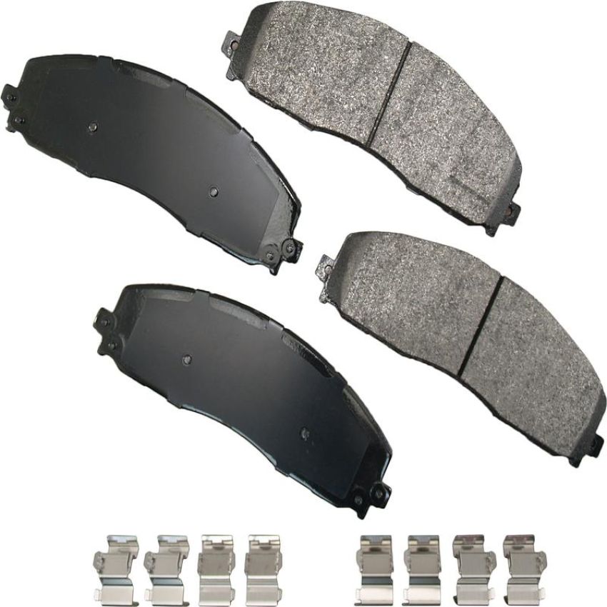 Akebono SDF1680 Akebono Severe Duty Ultra Premium Ceramic Disc Brake Pad Kit