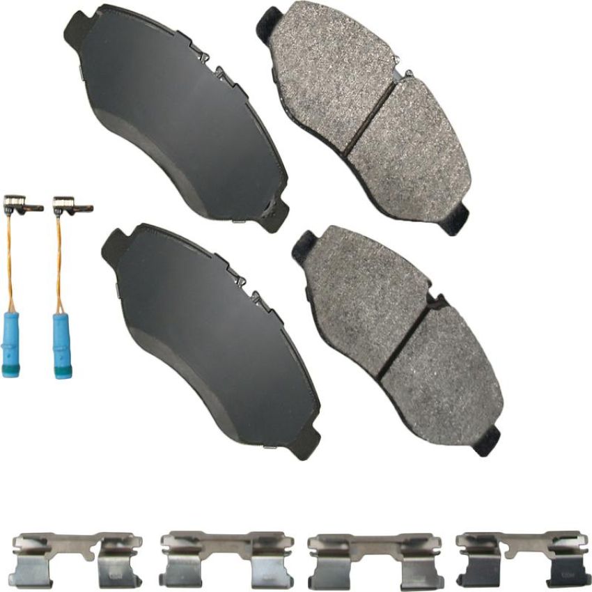 Akebono SDF1693 Akebono Severe Duty Ultra Premium Ceramic Disc Brake Pad Kit