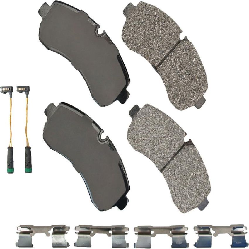 Akebono SDF1699 Akebono Severe Duty Ultra Premium Ceramic Disc Brake Pad Kit