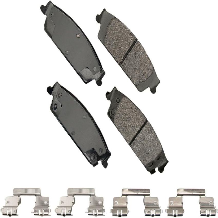 Akebono SDF1707 Akebono Severe Duty Ultra Premium Ceramic Disc Brake Pad Kit