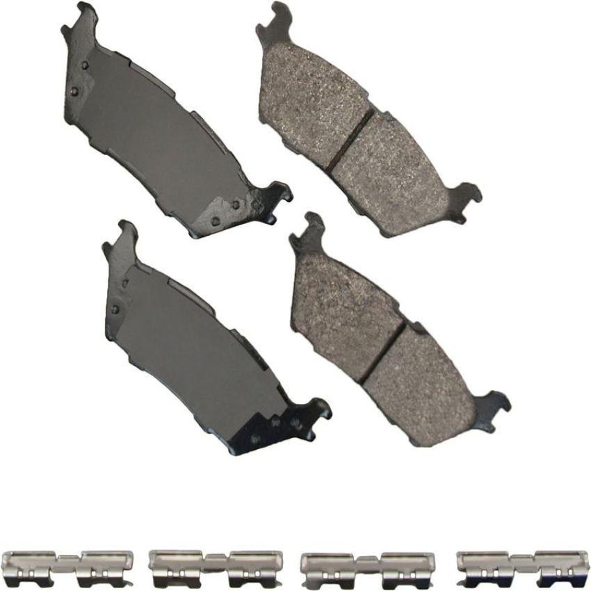 Akebono SDF1790 Akebono Severe Duty Ultra Premium Ceramic Disc Brake Pad Kit