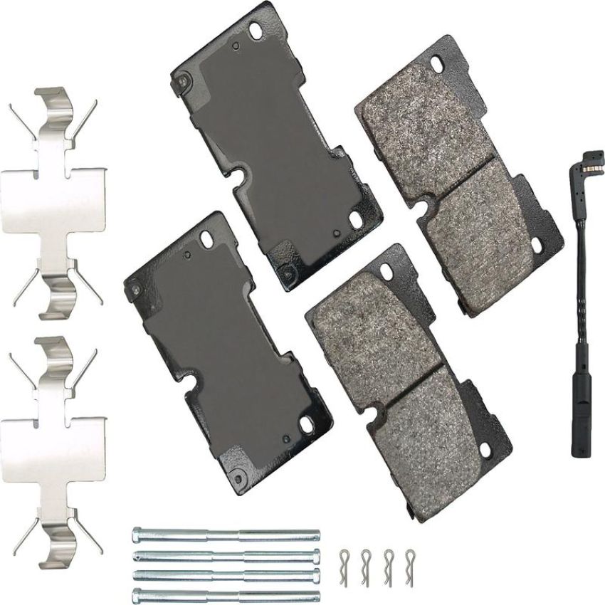 Akebono SDF2173 Akebono Severe Duty Ultra Premium Ceramic Disc Brake Pad Kit