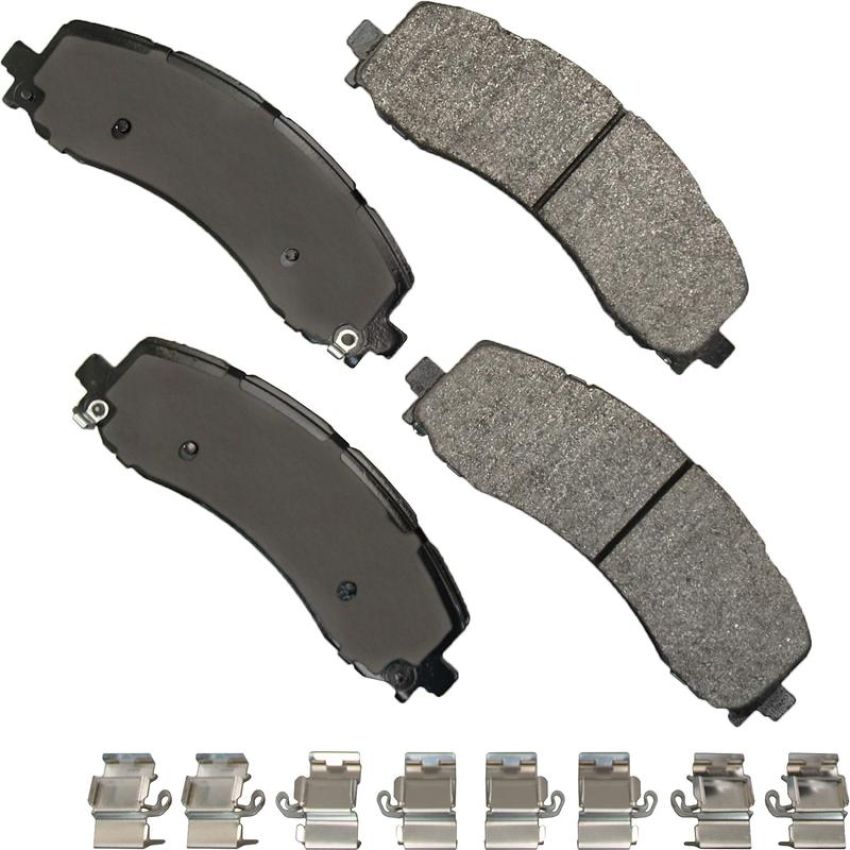 Akebono SDF2225 Akebono Severe Duty Ultra Premium Ceramic Disc Brake Pad Kit