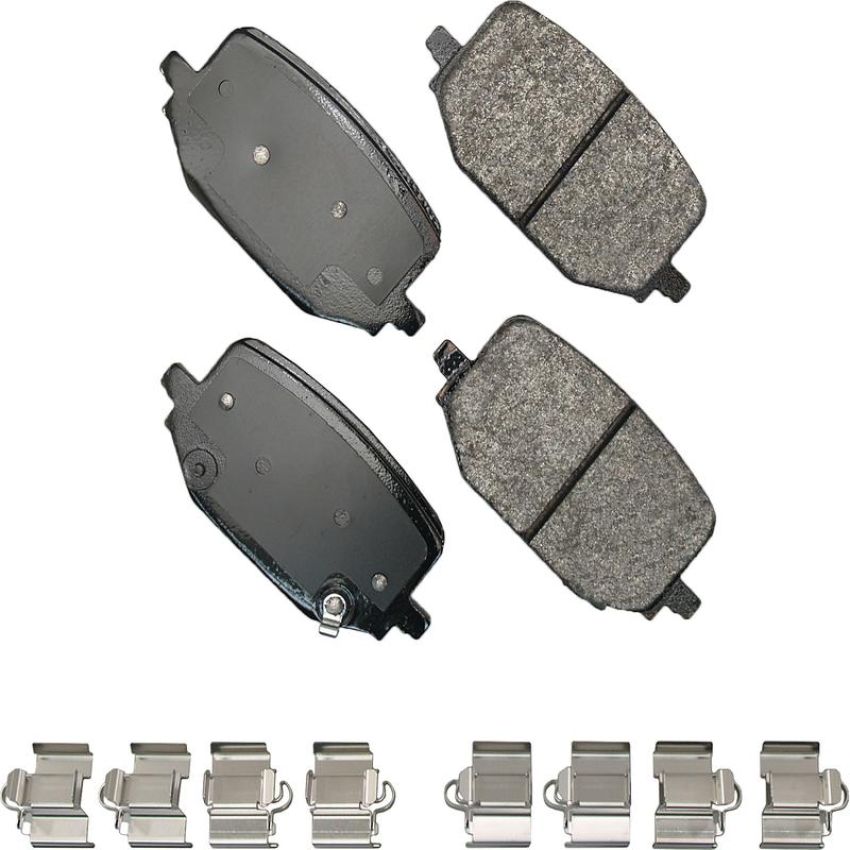 Akebono SDF2231 Akebono Severe Duty Ultra Premium Ceramic Disc Brake Pad Kit