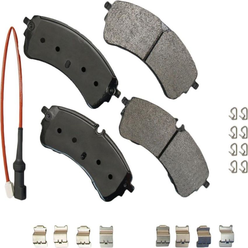 Akebono SDF2280A Akebono Severe Duty Ultra Premium Ceramic Disc Brake Pad Kit