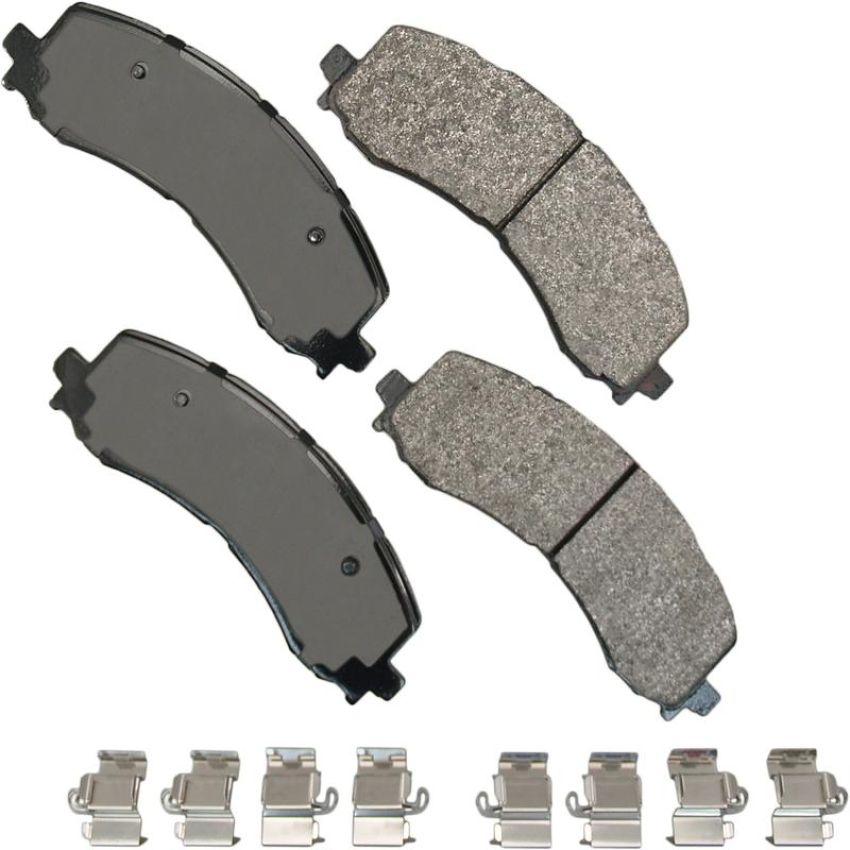 Akebono SDF2382 Akebono Severe Duty Ultra Premium Ceramic Disc Brake Pad Kit