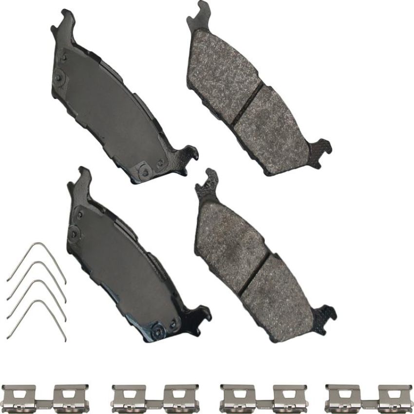 Akebono SDF2383 Akebono Severe Duty Ultra Premium Ceramic Disc Brake Pad Kit
