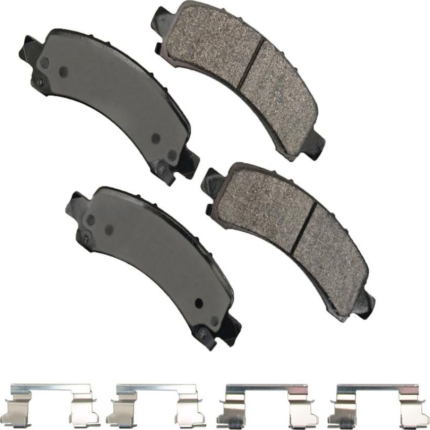 Akebono SDF974 Akebono Severe Duty Ultra Premium Ceramic Disc Brake Pad Kit