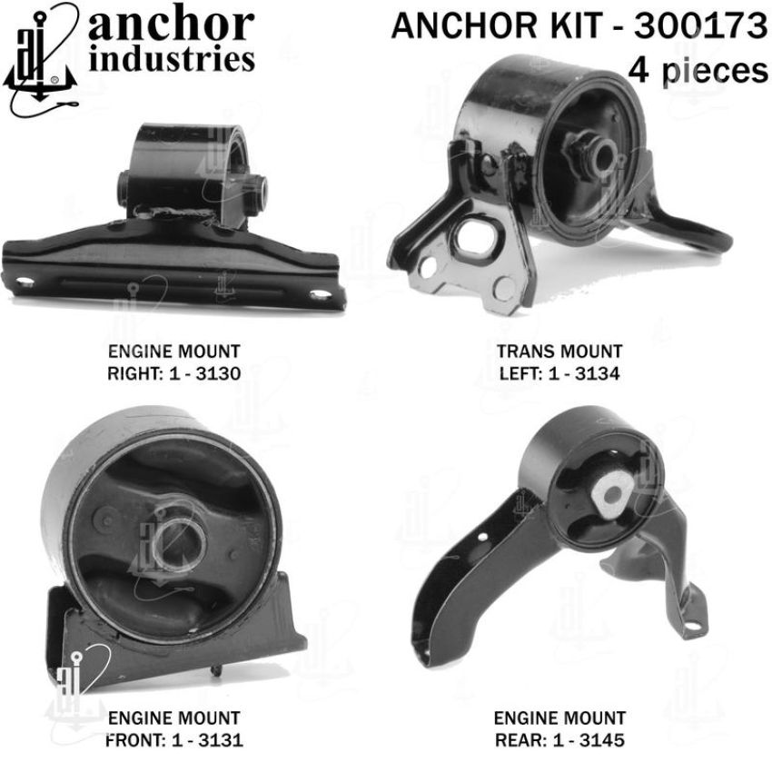 ANCHOR MOUNTS 300173 ENGINE MNT KIT
