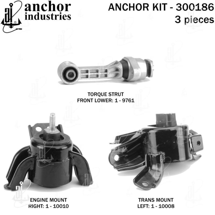 ANCHOR MOUNTS 300186 ENGINE MNT KIT