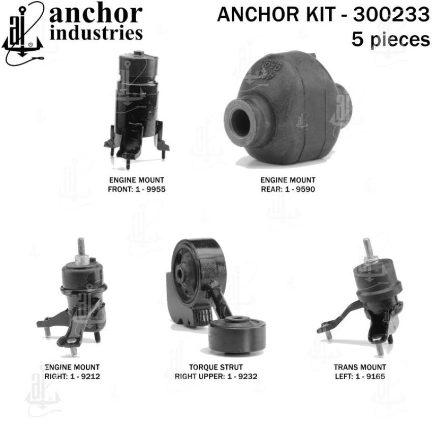ANCHOR MOUNTS 300233 ENGINE MNT KIT