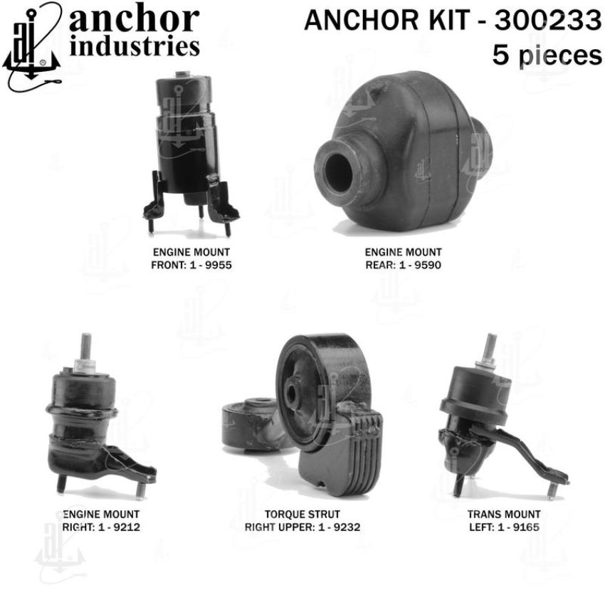 ANCHOR MOUNTS 300233 ENGINE MNT KIT