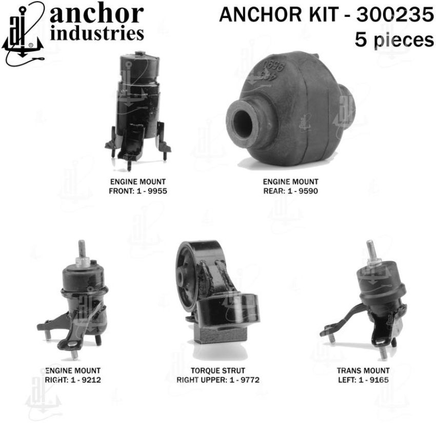 ANCHOR MOUNTS 300235 ENGINE MNT KIT