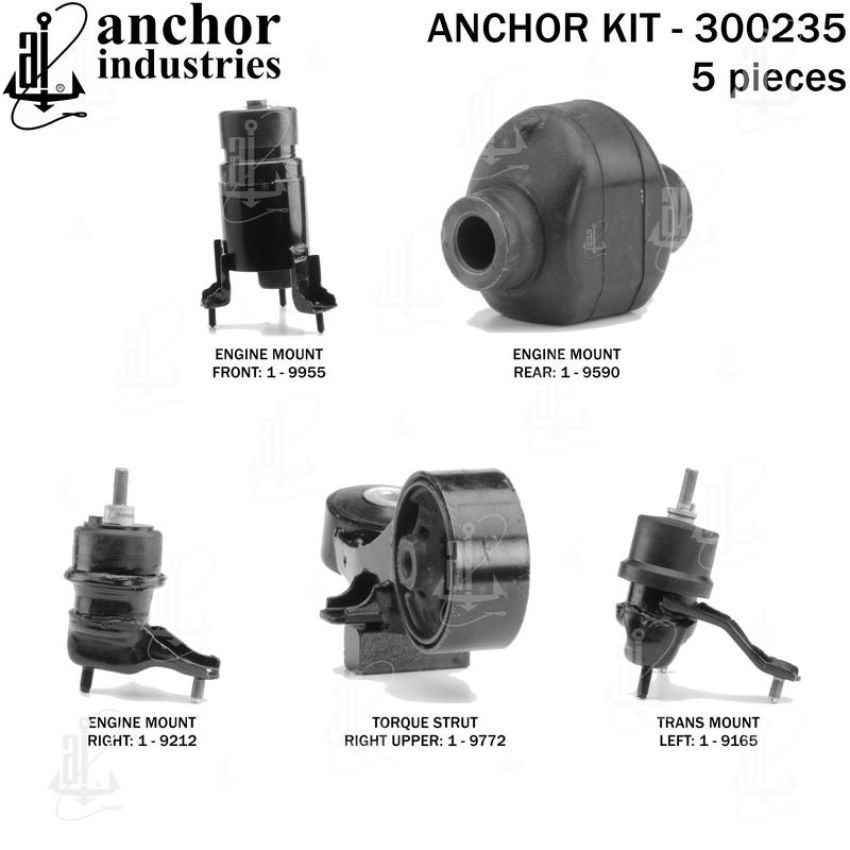 ANCHOR MOUNTS 300235 ENGINE MNT KIT
