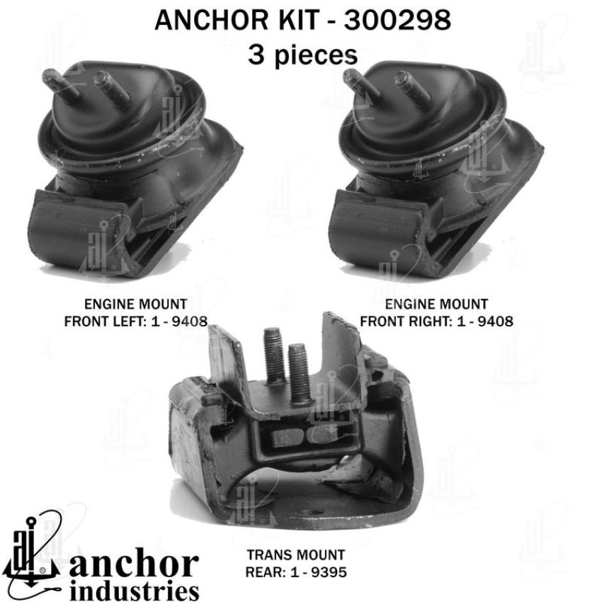 ANCHOR MOUNTS 300298 ENGINE MNT KIT