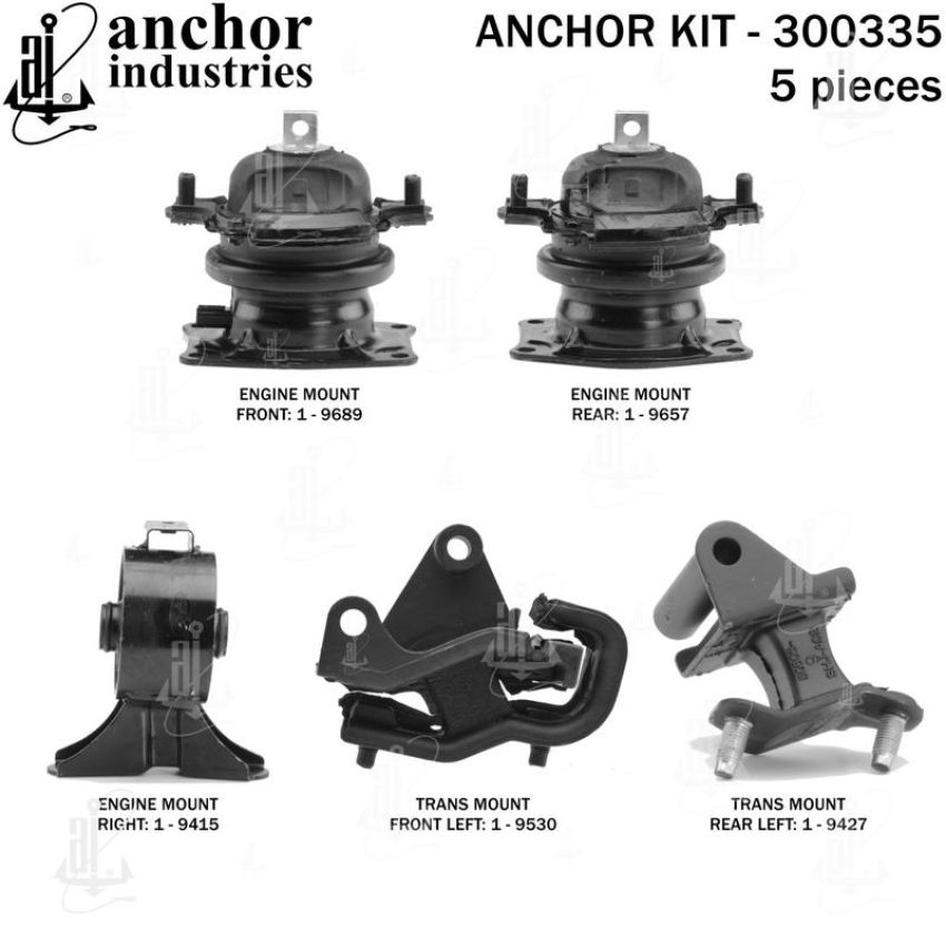 ANCHOR MOUNTS 300335 ENGINE MNT KIT