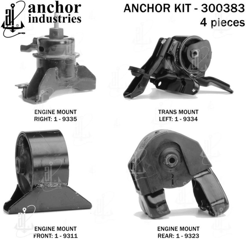 ANCHOR MOUNTS 300383 ENGINE MNT KIT