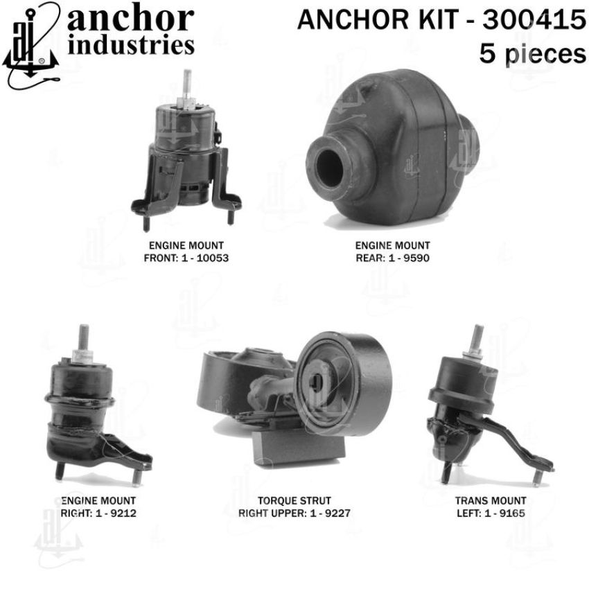 ANCHOR MOUNTS 300415 ENGINE MNT KIT
