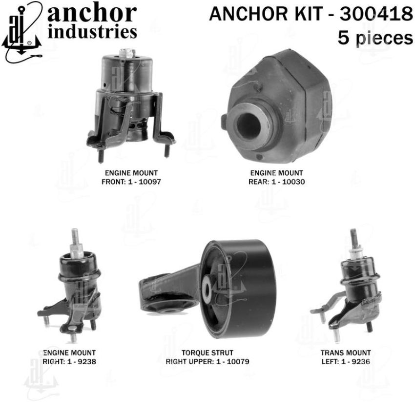 ANCHOR MOUNTS 300418 ENGINE MNT KIT