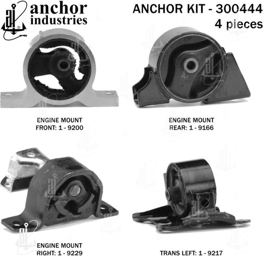 ANCHOR MOUNTS 300444 ENGINE MNT KIT